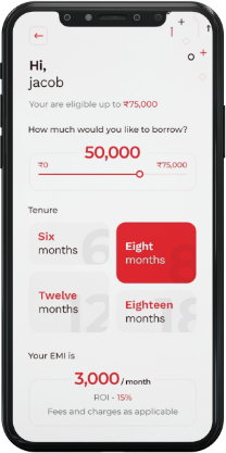 Dhruva Capital mobile app screen 1